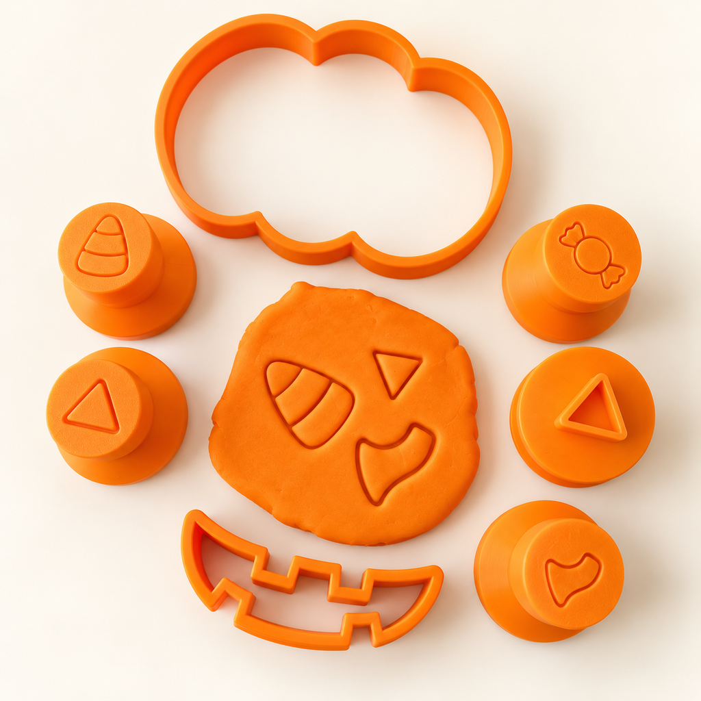 Create Your Own Jack-O-Lantern Play-Doh Set
