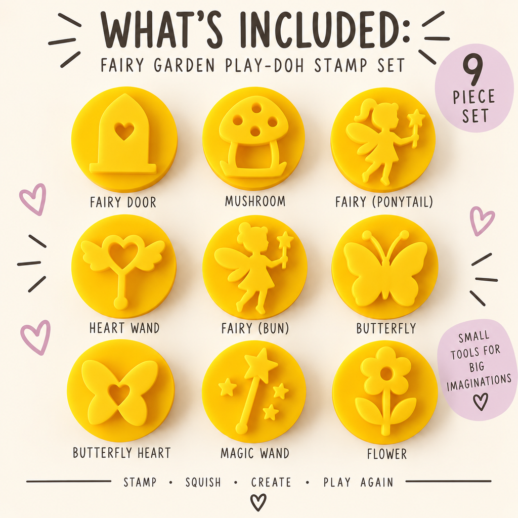 Fairy Garden Play-Doh Stamp Set