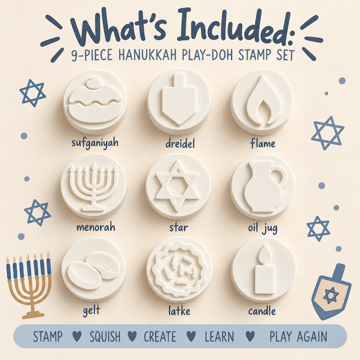 Hanukkah Play-Doh Set