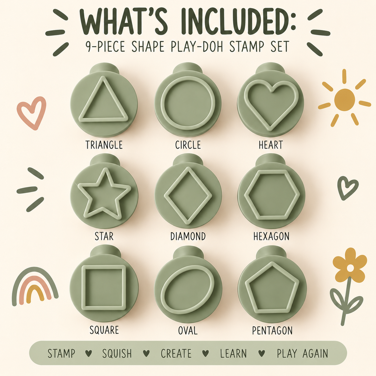 Shapes Play-Doh Set