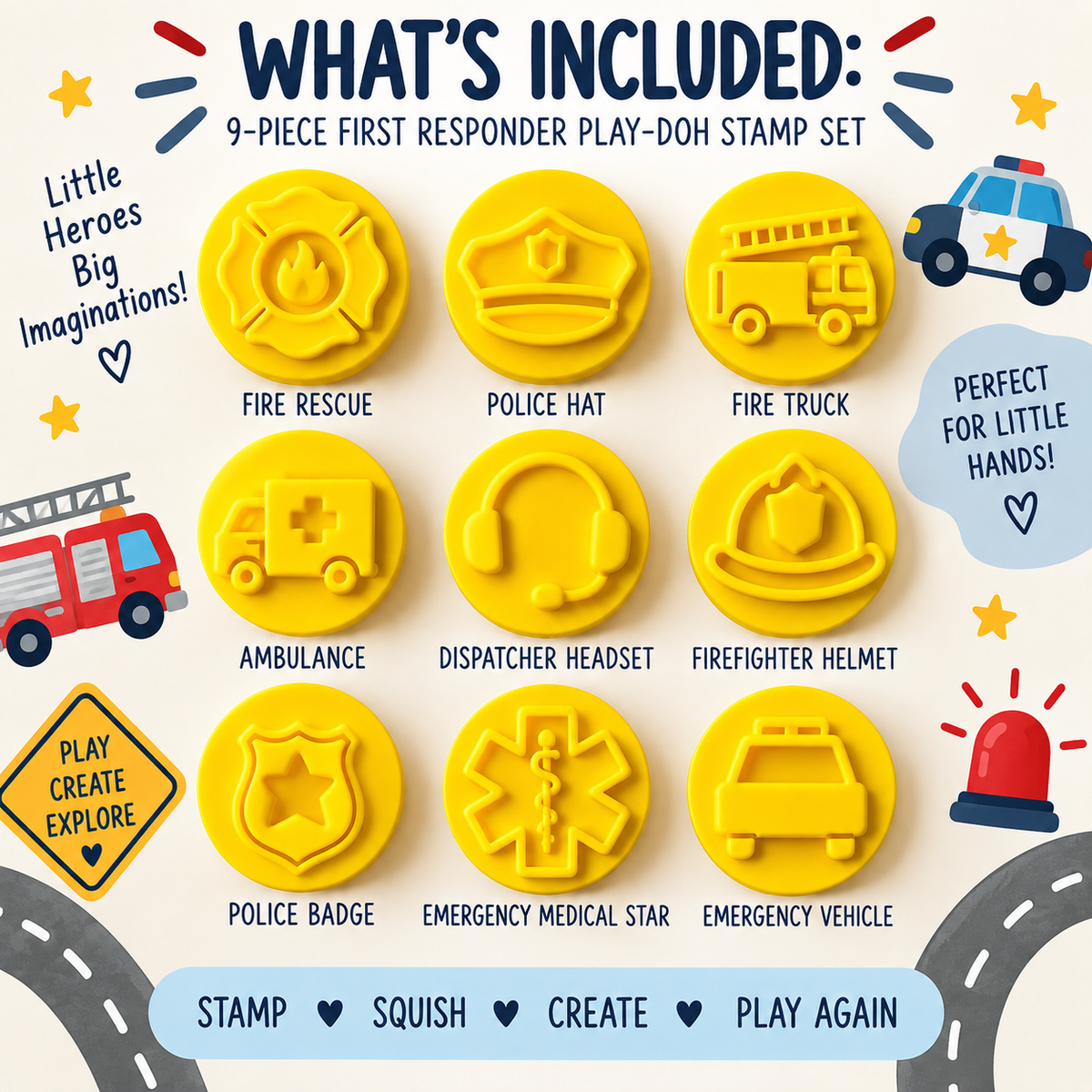 First Responder Play-Doh Set