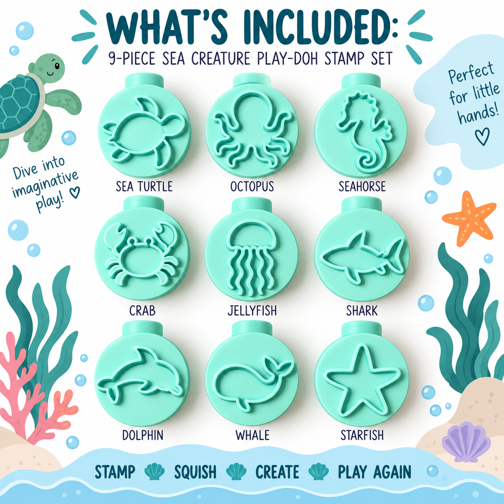 Sea Creatures Play-Doh Set