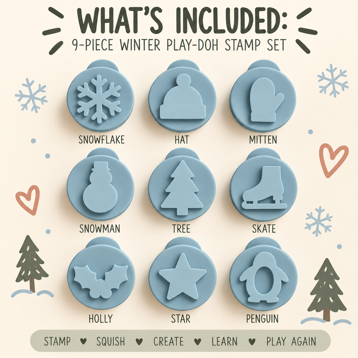 Winter Play-Doh Set